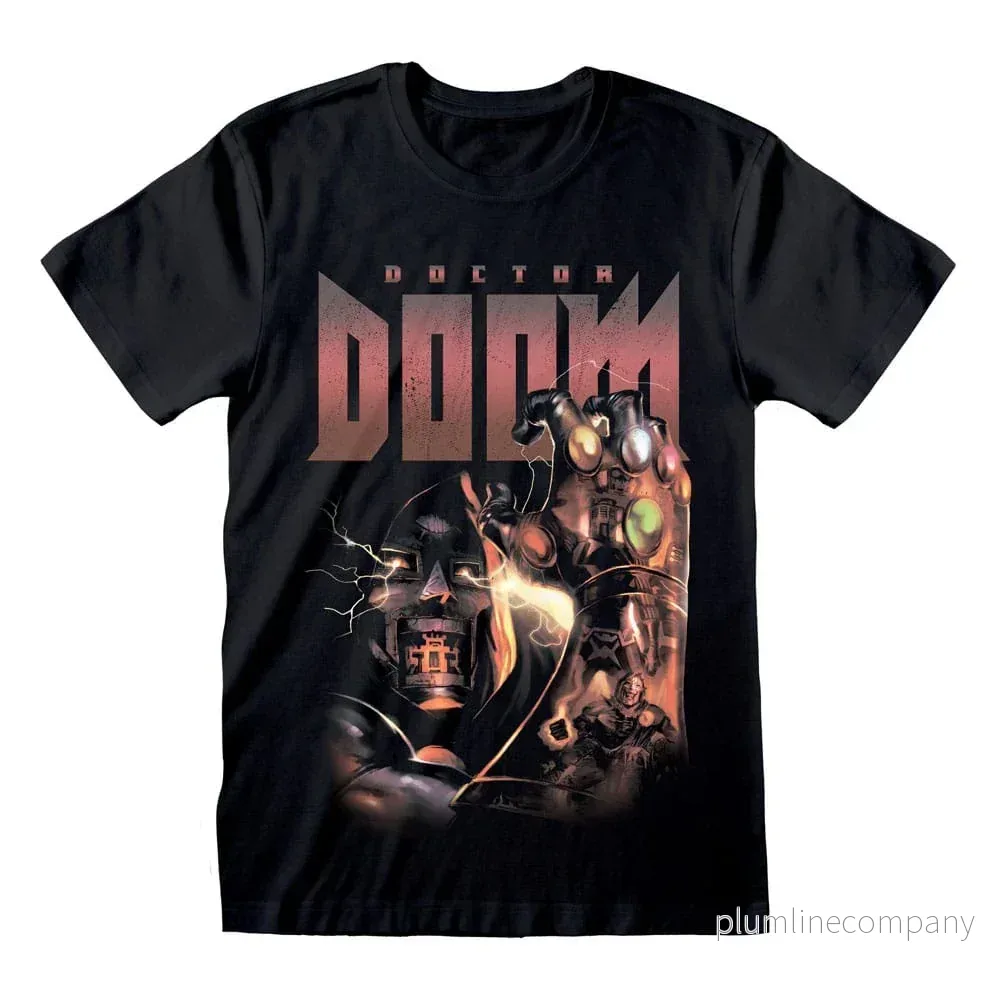 Doom T-Shirt Dr. Doom – Högkvalitativ T-Shirt med Officiell Licens Doom T-Shirt Dr. Doom – Högkvalitativ T-Shirt med Officiell Licens
