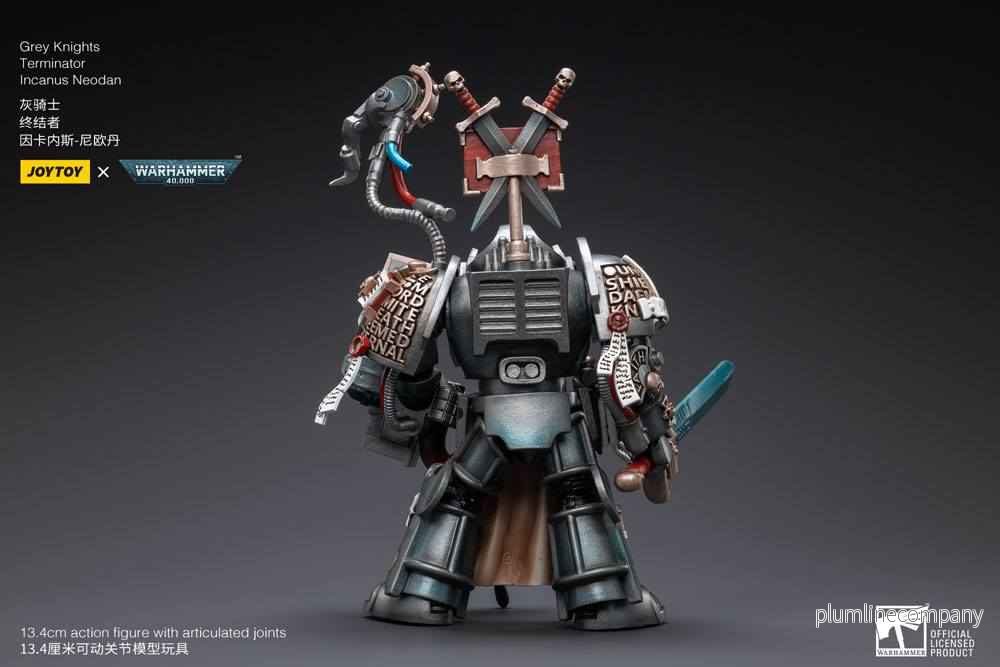 Warhammer 40k Actionfigur 1/18 Grey Knights Terminator Incanus Neodan 13 cm - Bild 3
