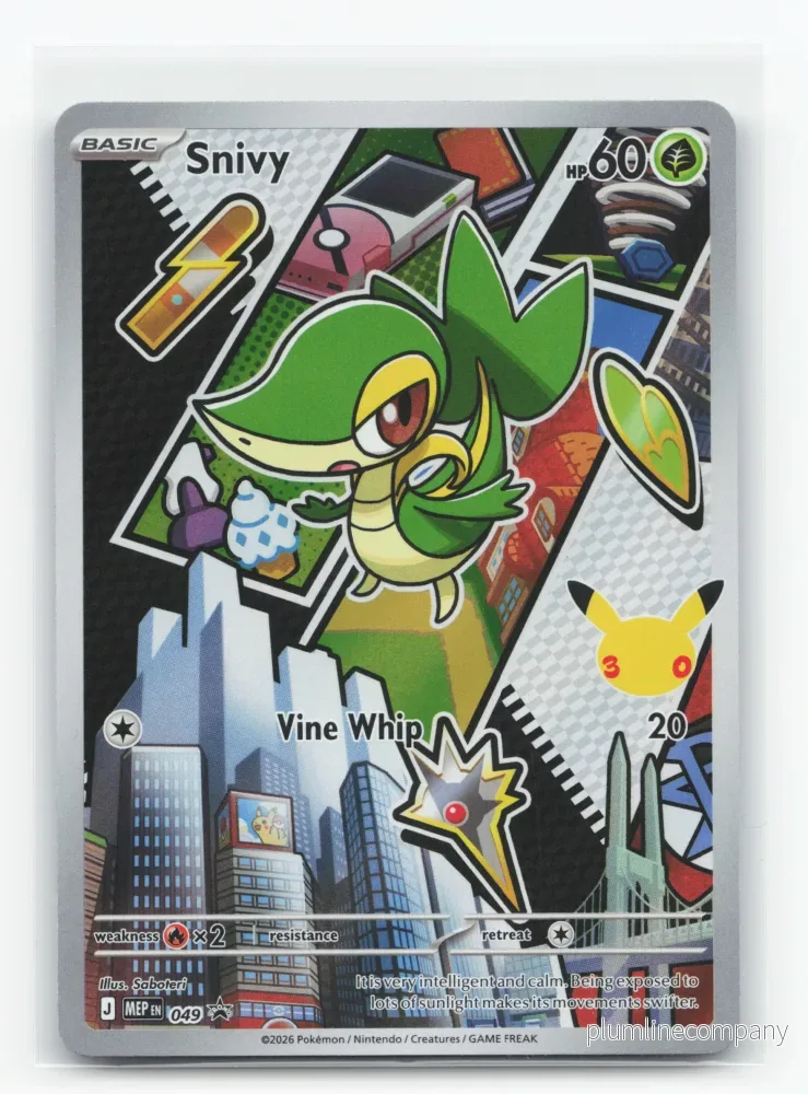 Snivy 049 – Mega Evolution Black Star Promos Snivy 049 – Mega Evolution Black Star Promos