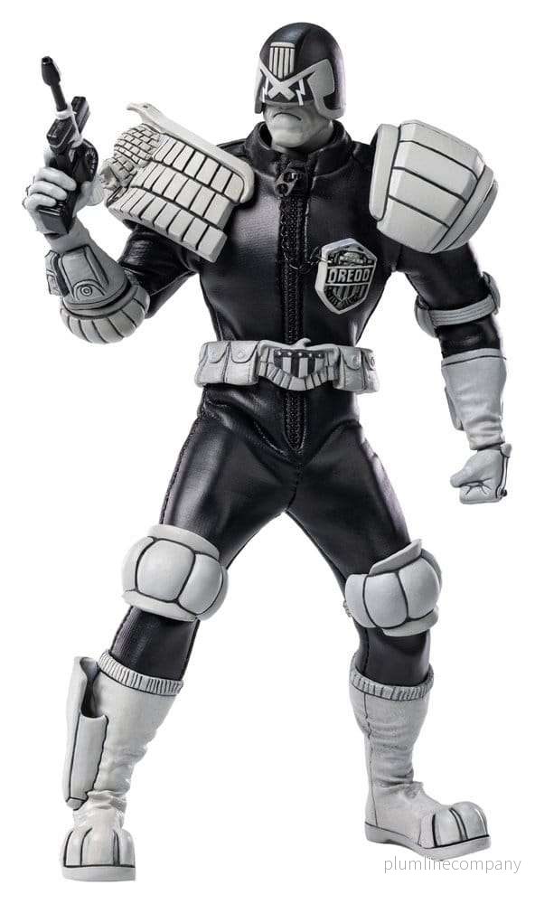 Judge Dredd Exquisite Super Actionfigur 1/12 Judge Dredd Black & White Ver. 15 cm Judge Dredd Exquisite Super Actionfigur 1/12 Judge Dredd Black & White Ver. 15 cm