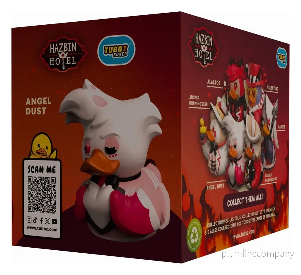 Hazbin Hotel Tubbz PVC-figur Angel Dust i ask, 10 cm - Bild 3