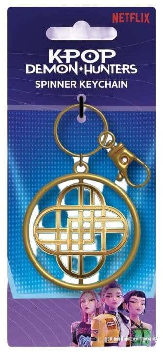 KPop Demon Hunters Spinner-nyckelring Golden