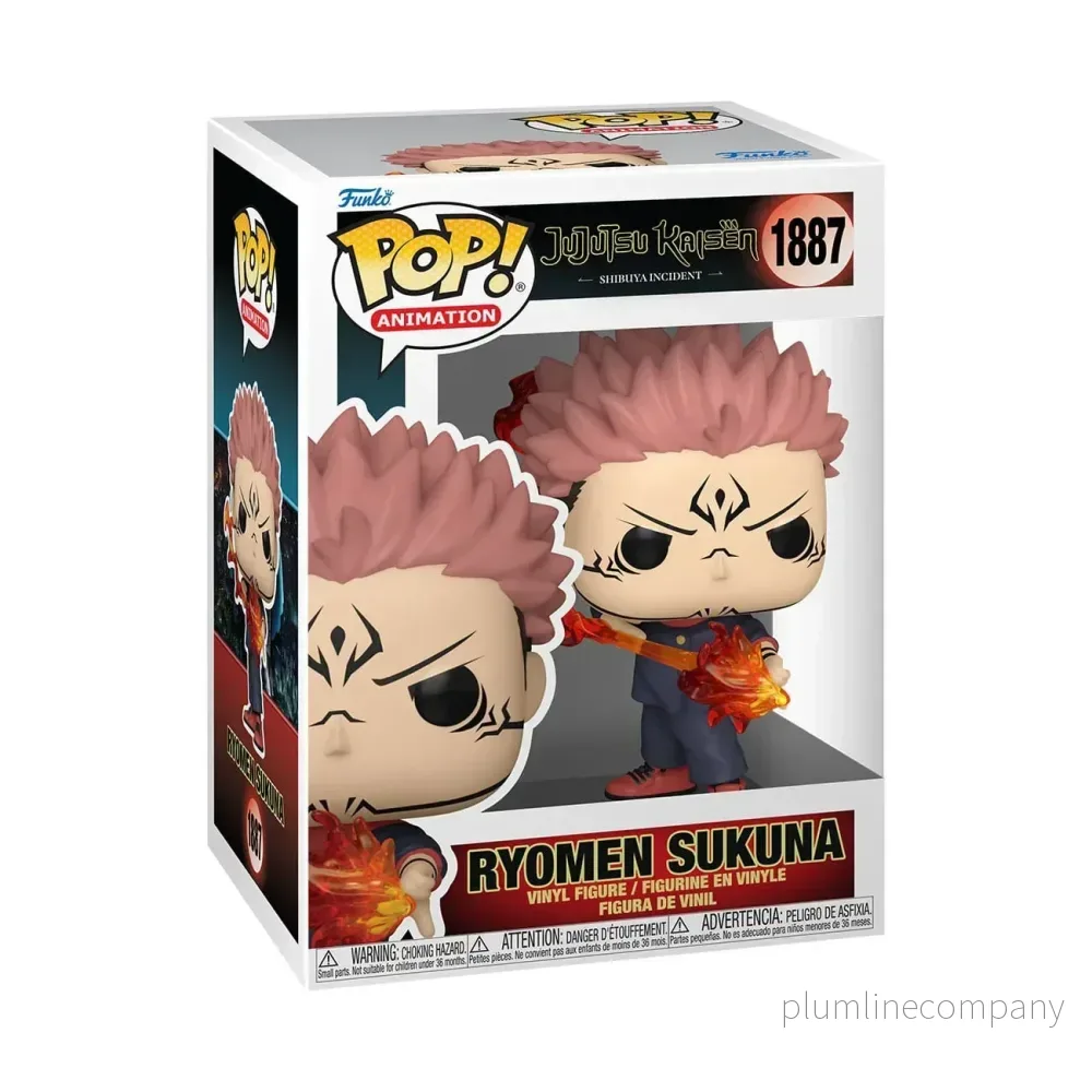 Jujutsu Kaisen POP! Animation Vinylfigur Sukuna (Fire Arrow) 9 cm - Bild 3