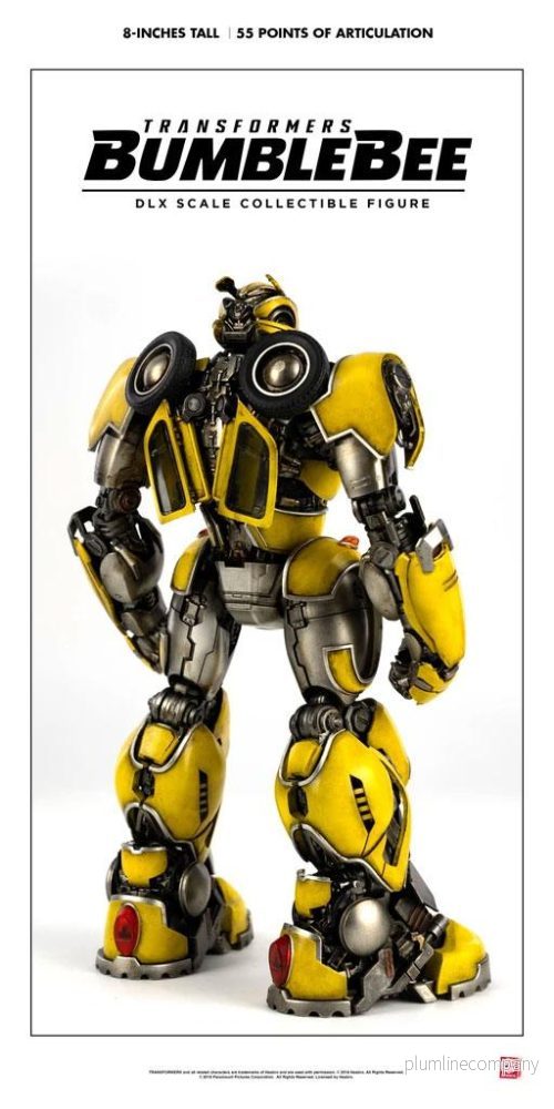 Transformers Bumblebee DLX Actionfigur i skala 1/6, cirka 20 cm hög - Bild 2