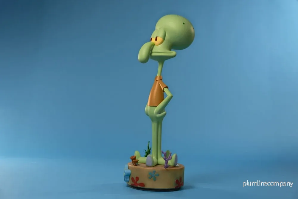SpongeBob SquarePants staty i naturlig storlek Squidward 130 cm - Bild 2