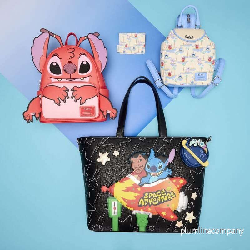 Lilo & Stitch by Loungefly tygkasse i canvas – Space Adventure - Bild 3