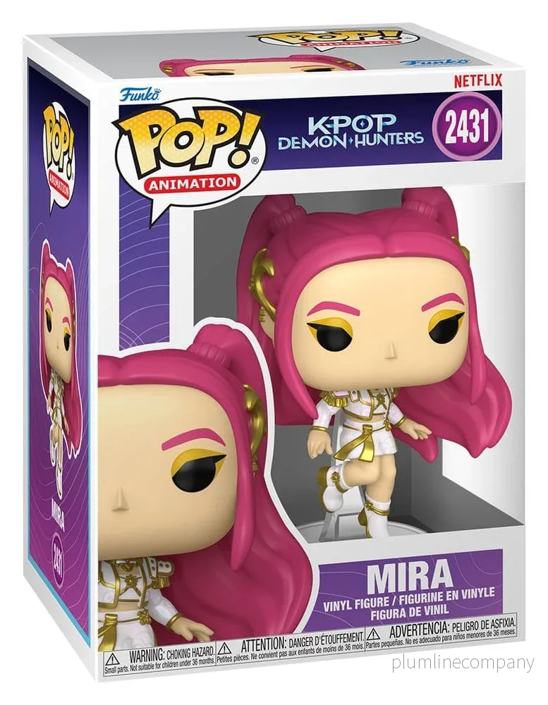 K-pop Demonjägare POP! Animationsfigur Mira 9 cm - Bild 3