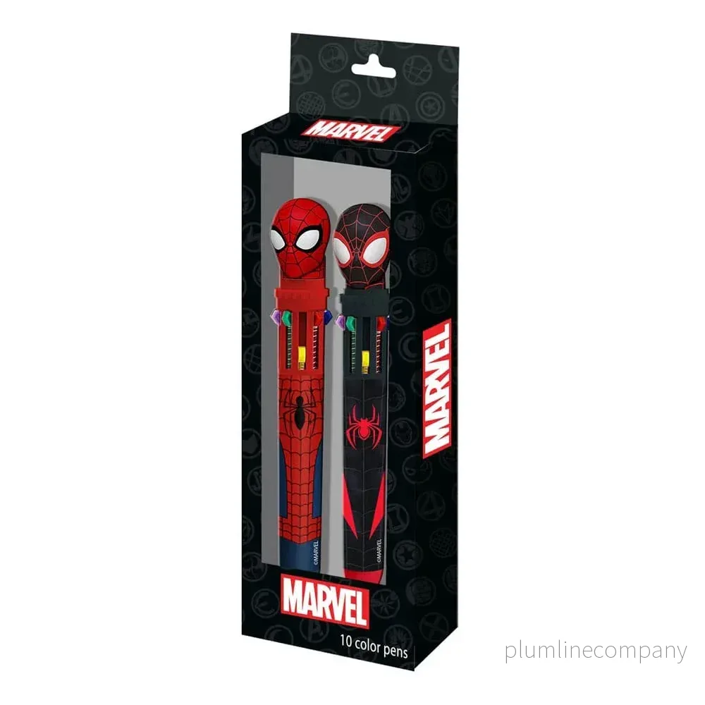 Spider-Man Multicoloured Ball Pens 2-Pack - Bild 2
