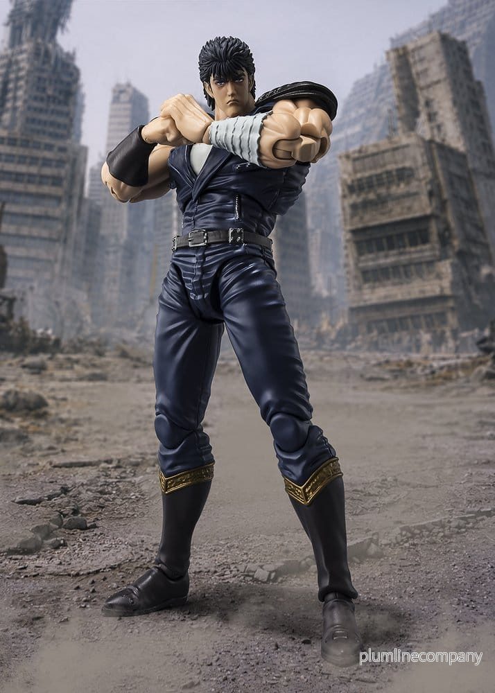 Fist of the North Star S.H.Figuarts Actionfigur Kenshiro, cirka 17 cm Fist of the North Star S.H.Figuarts Actionfigur Kenshiro, cirka 17 cm