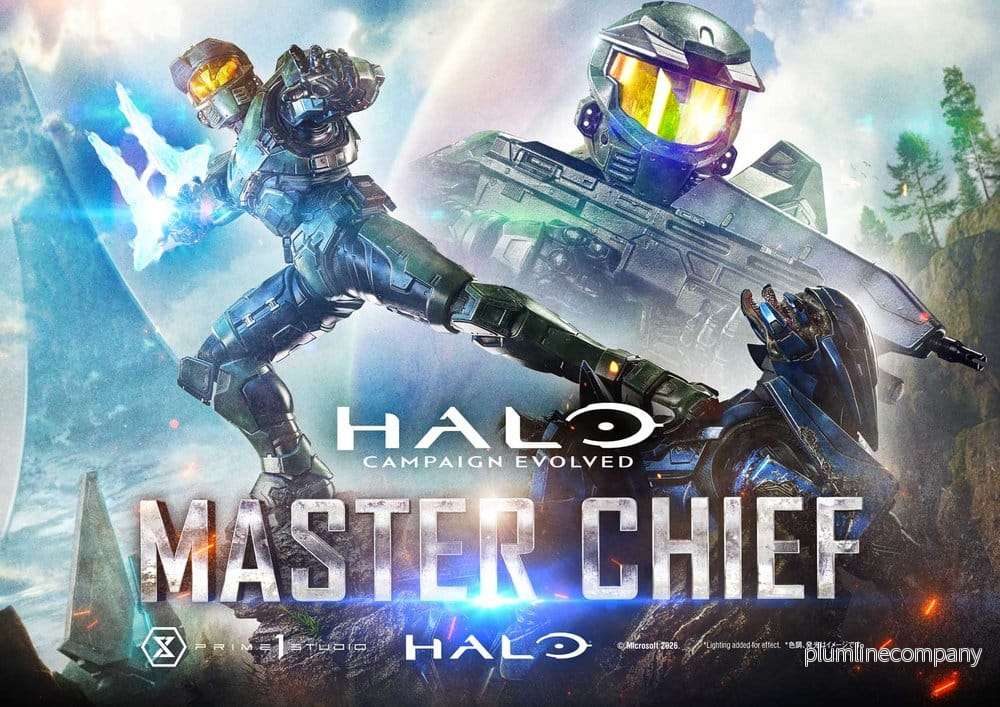 Halo Ultimate Premium Masterline Series-statyn 1/4 Campaign Evolved Master Chief Bonus Version 78 cm - Bild 2