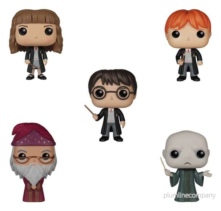 Harry Potter POP! Vinylfigurer 5-pack Black Friday Bundle 9 cm Harry Potter POP! Vinylfigurer 5-pack Black Friday Bundle 9 cm