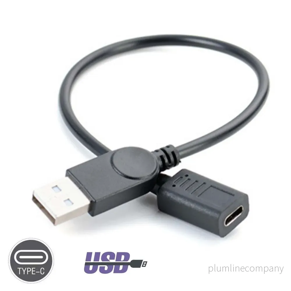 NÖRDIC USB 3.0 hane till USB C hona adapter 15cm 5Gbps data överföringshastighet NÖRDIC USB 3.0 hane till USB C hona adapter 15cm 5Gbps data överföringshastighet