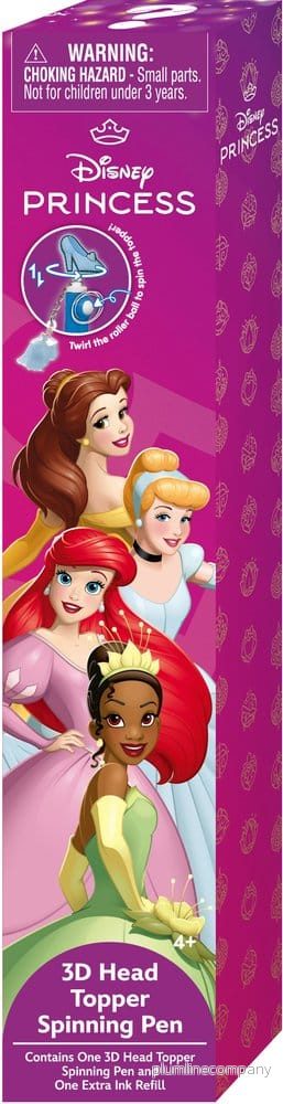 Princess 3D Head Topper snurrpenna display (16) - Bild 2