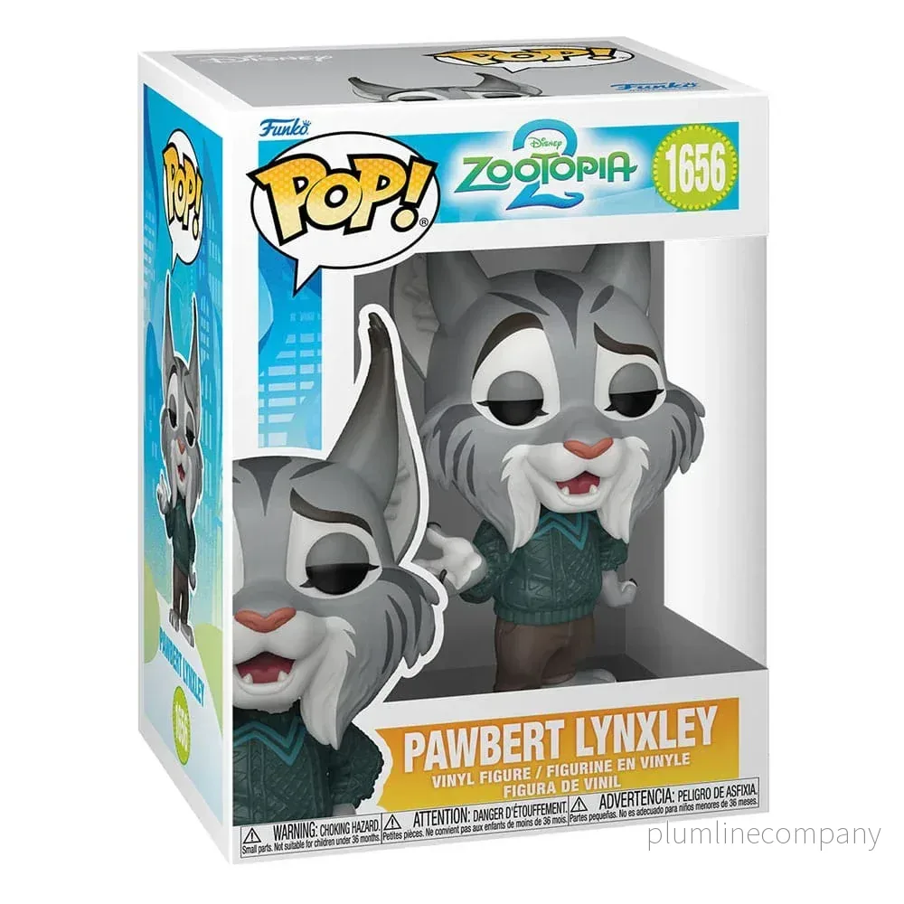 Zootopia 2 POP! Movies Figur Pawbert Lynxley 9 cm - Bild 3