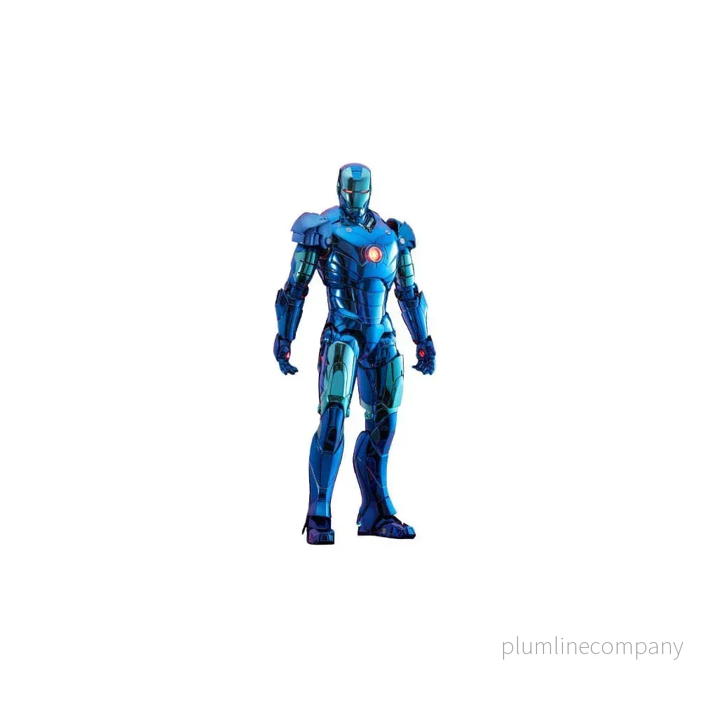 Iron Man Movie Masterpiece Diecast Action Figur 1/6 Iron Man Mark III (Stealth Mode Ver.) 2.0 Hot Toys Exclusive 33 cm - Bild 2