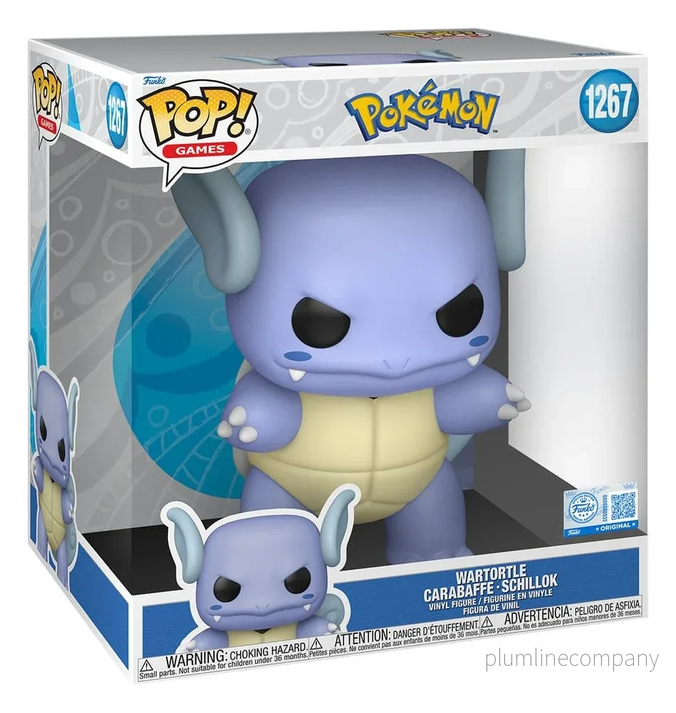 Pokémon Super Sized Jumbo POP! Vinylfigur Wartortle 25 cm - Bild 2