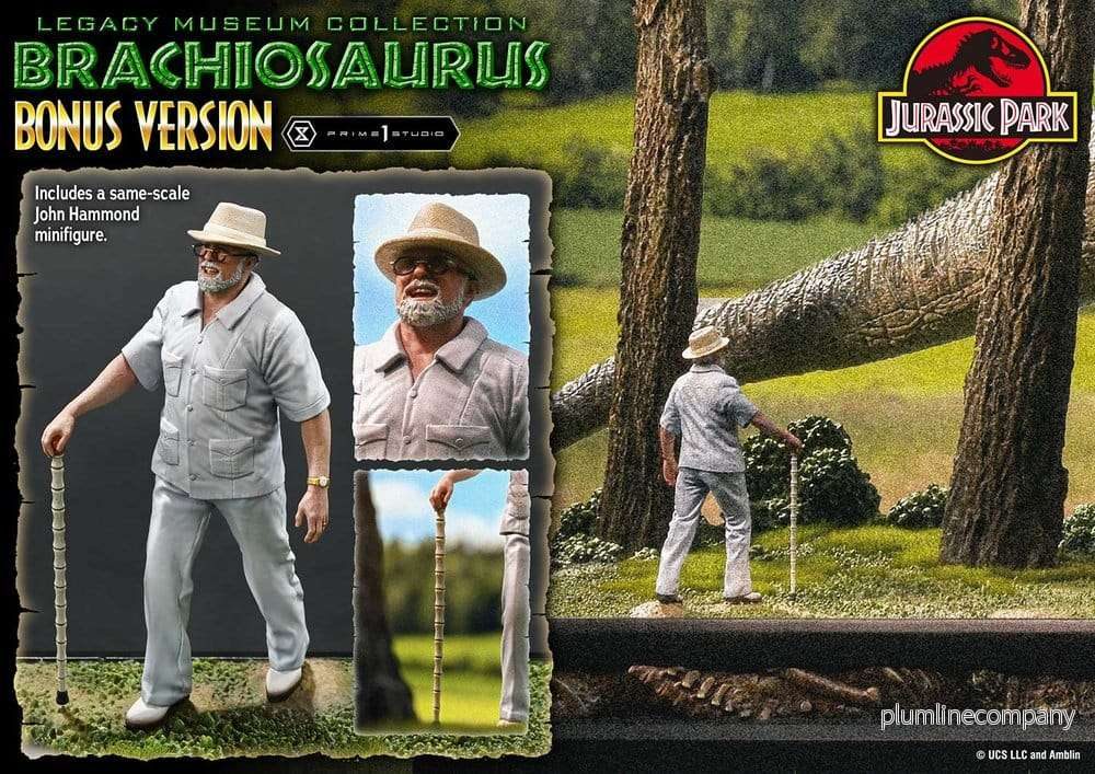 Jurassic Park Legacy Museum Collection Staty 1/15 Brachiosaurus Bonus Version 128 cm - Bild 3