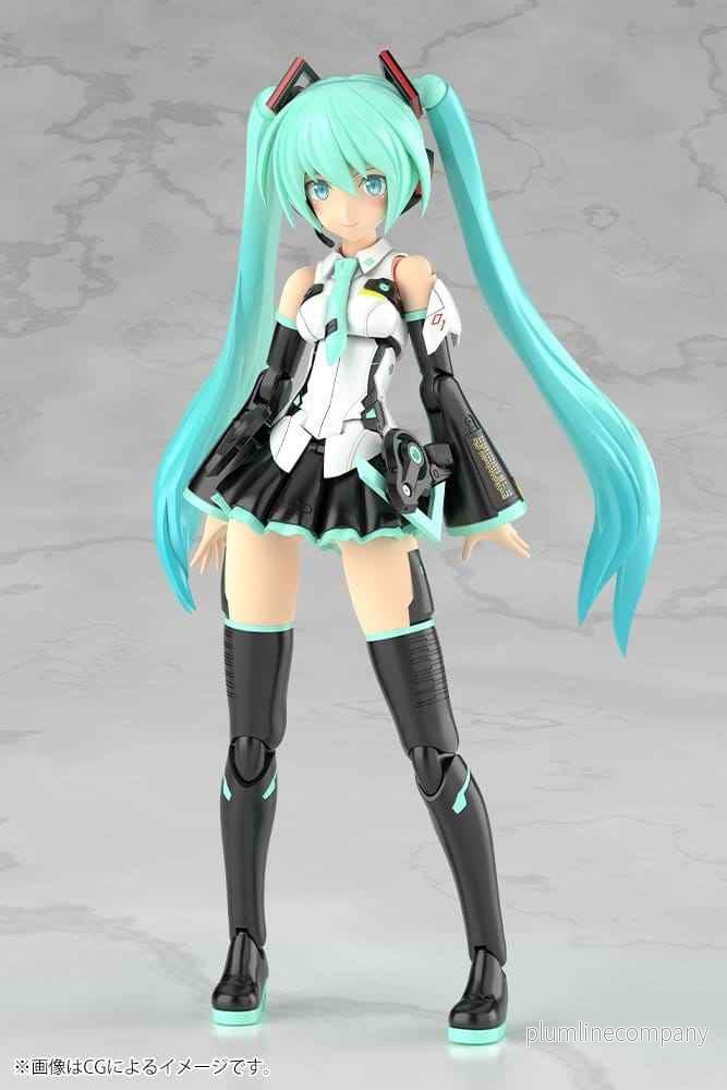 Frame Arms Girl Plastmodell Kit Grande Scale Frame Musikflicka Hatsune Miku 25 cm - Bild 2
