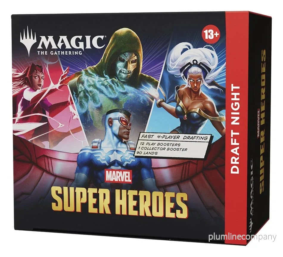 Magic the Gathering Marvel Super Heroes Draft Night engelska
