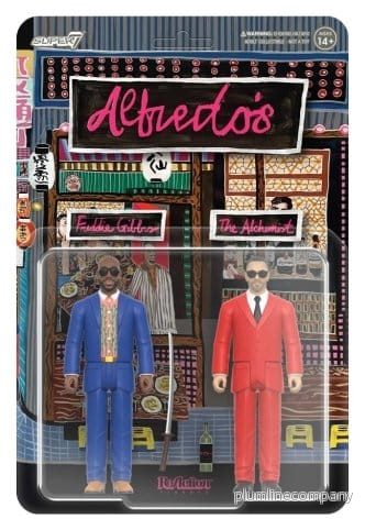 Alfredo ReAction actionfigur 2-pack våg 01 Freddie Gibbs och The Alchemist 10 cm