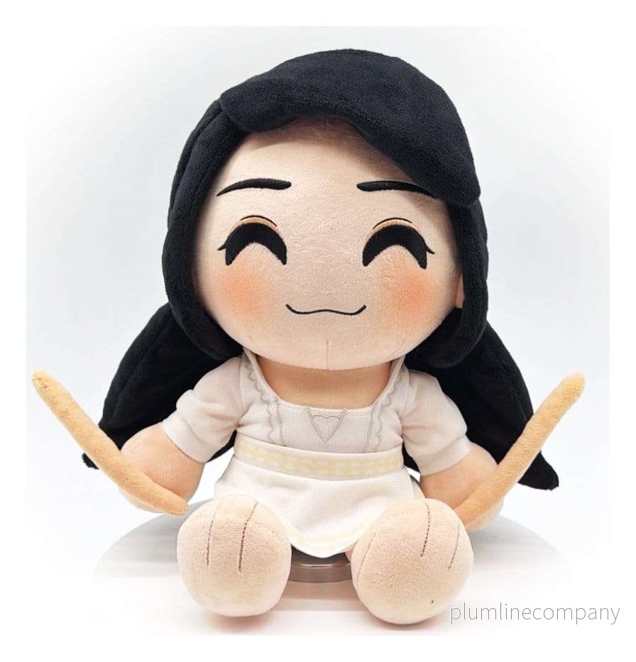 The White Stripes Gosedjursfigur Meg White 22 cm The White Stripes Gosedjursfigur Meg White 22 cm