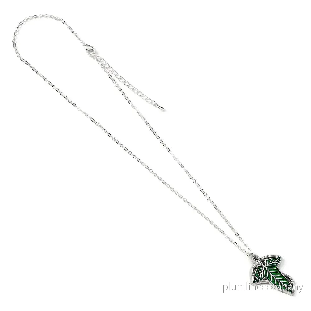 Lord of the Rings Pendant & Necklace – The Leaf of Lorien