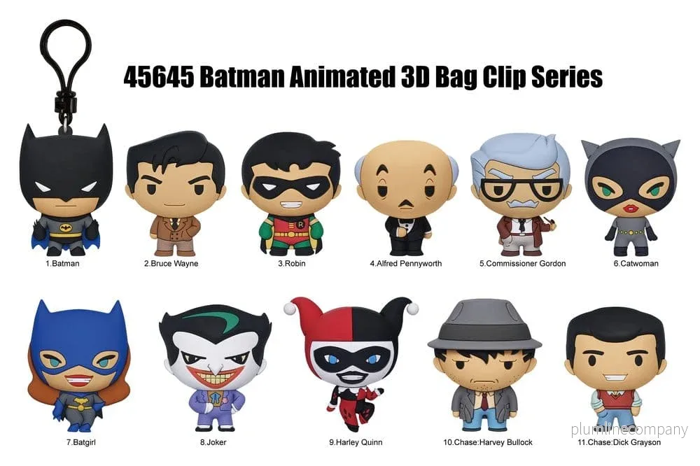 Batman: The Animated Series 3D Skum Påseclipser Serie 1 Display (24) - Bild 3