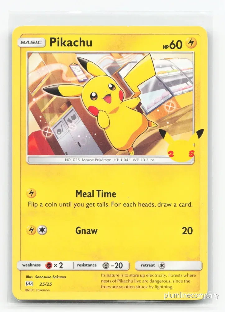 Pikachu 25/25 – McDonald’s Collection 2021 Pikachu 25/25 – McDonald’s Collection 2021