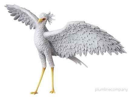 Flow UDF PVC-figur Sekreterarfågel Flow UDF PVC-figur Sekreterarfågel