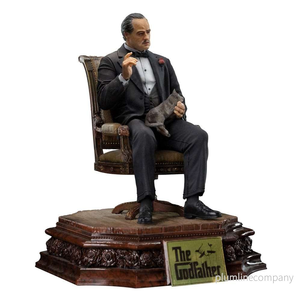 The Godfather – Don Vito Corleone statyett i skala 1/10, 19 cm The Godfather – Don Vito Corleone statyett i skala 1/10, 19 cm