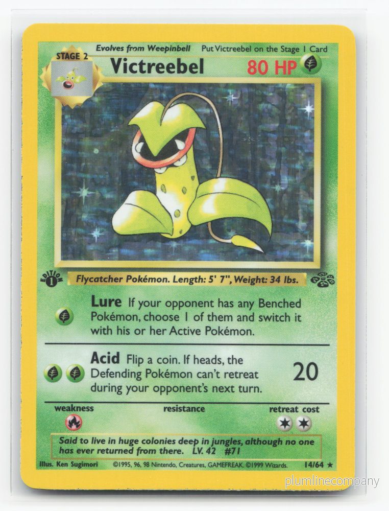 Victreebel 1st Edition 14/64 – Jungle Victreebel 1st Edition 14/64 – Jungle