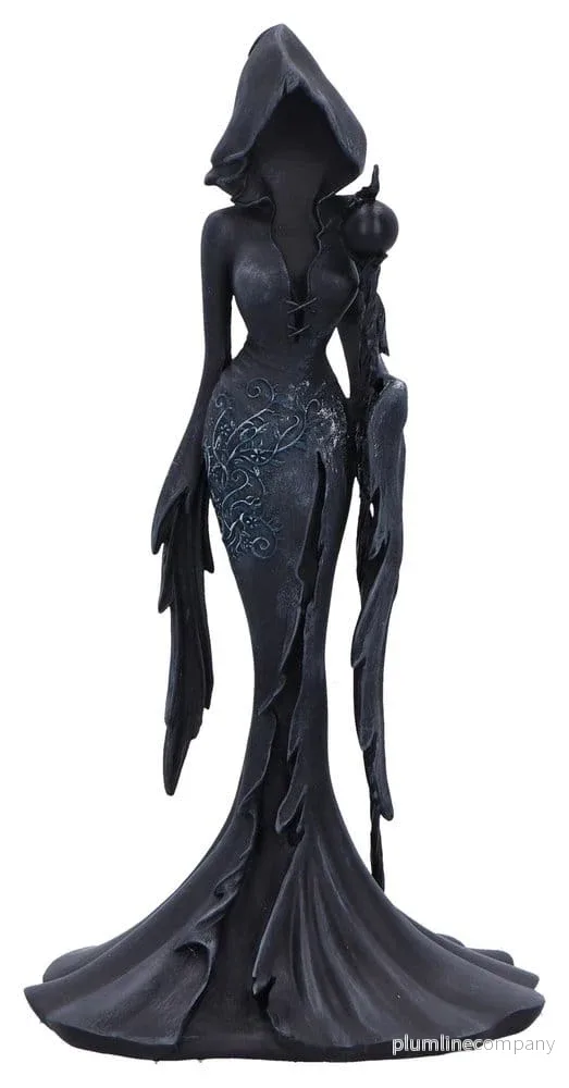 Femme Fatales Figurin Seer 20 cm – Detaljerad gotisk dam med magisk stav Femme Fatales Figurin Seer 20 cm – Detaljerad gotisk dam med magisk stav