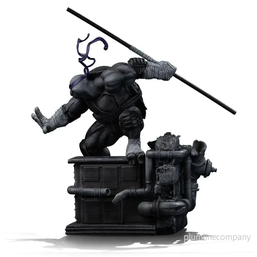 Teenage Mutant Ninja Turtles Art Scale Figur 1/10 Donatello Black and White Variant - Hero Exclusive - Bild 3