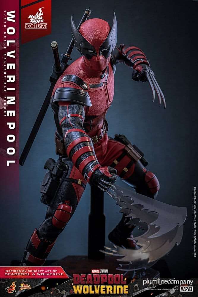 Deadpool & Wolverine Movie Masterpiece Actionfigur 1/6 Wolverinepool Hot Toys Exclusive 31 cm - Bild 2