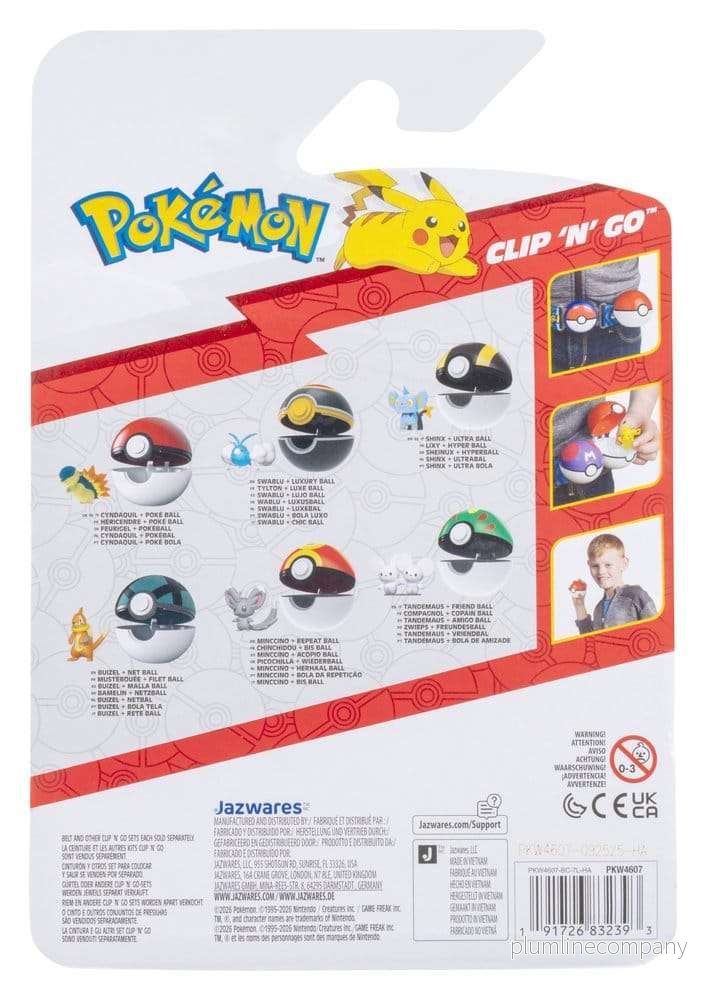 Pokémon Clip 'n' Go Action Figure Shinx & Ultra Ball - Bild 2