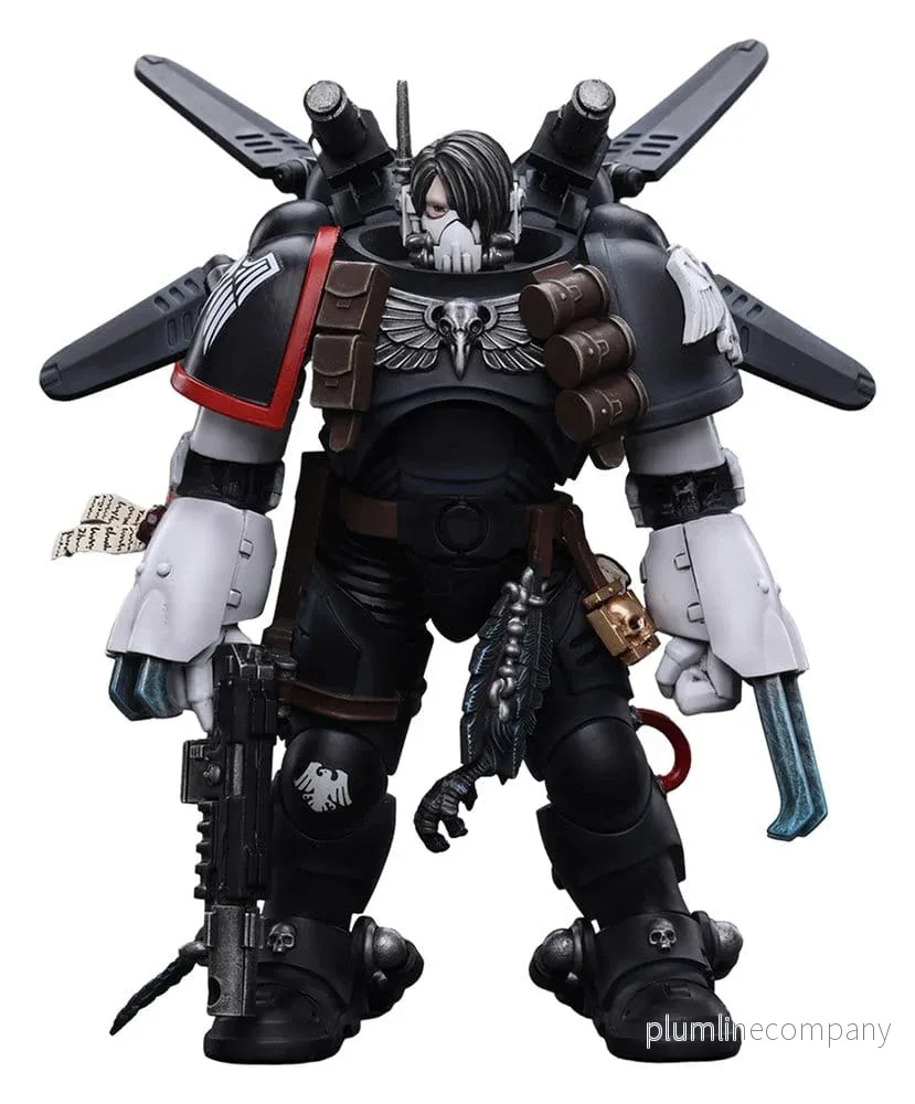 Warhammer 40,000 Actionfigur Raven Guard Kapitelmästare Kayvaan Shrike 12 cm - Bild 2