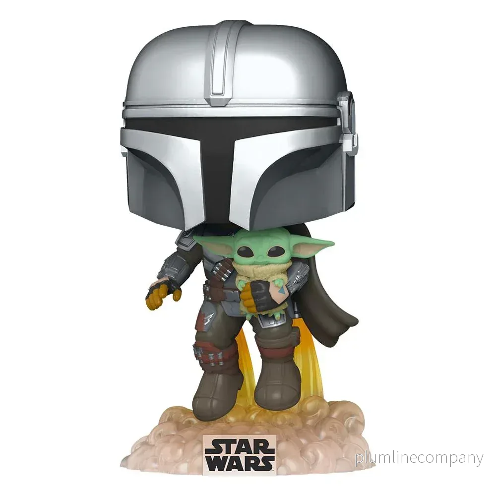 Star Wars The Mandalorian POP Figur Mando Med Jet Pack 9 cm Star Wars The Mandalorian POP Figur Mando Med Jet Pack 9 cm