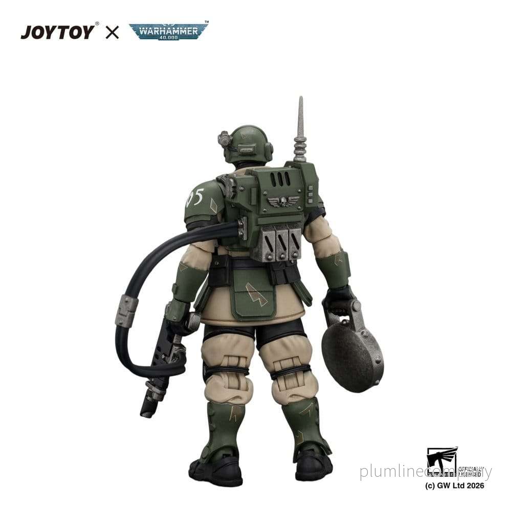 Warhammer Actionfigur Astra Militarum Kasrkin 6 med Hot-shot Laspistol - Bild 2