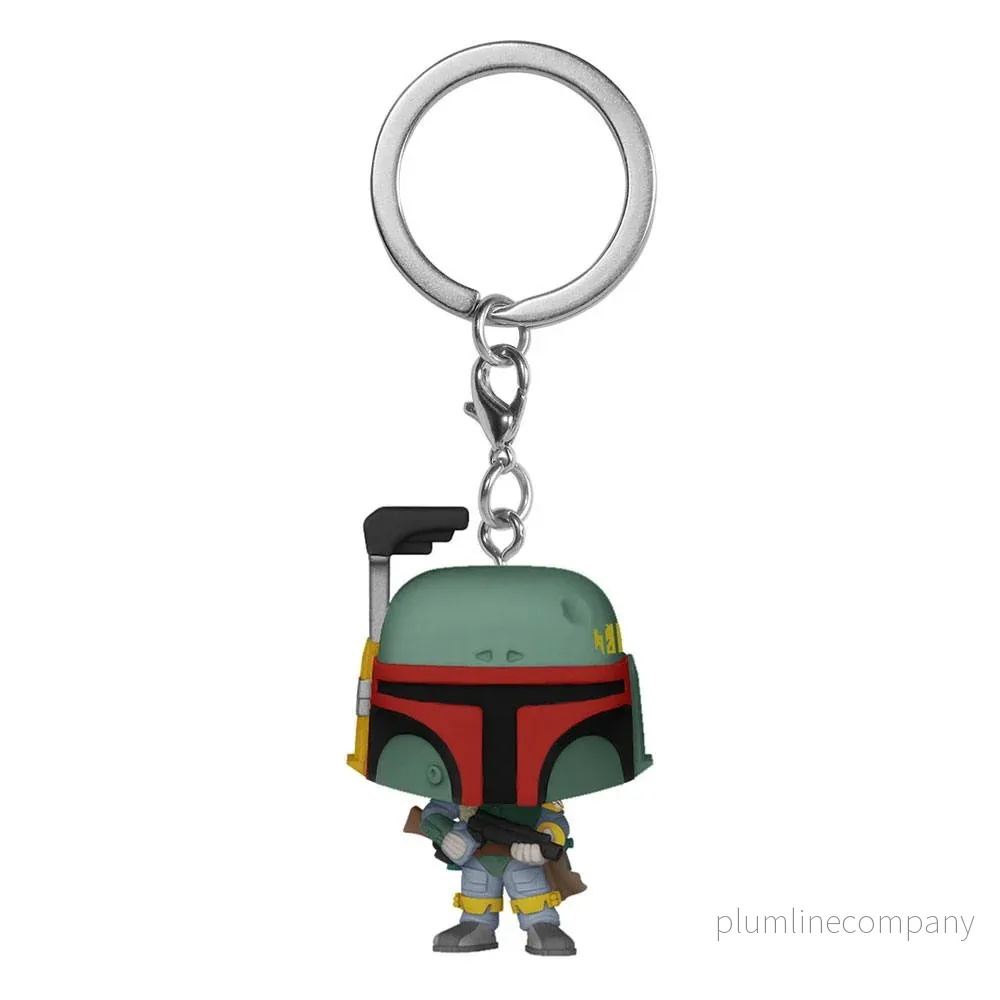Star Wars Pocket POP! Vinyl-nyckelringar 4 cm Boba Fett Display (12) Star Wars Pocket POP! Vinyl-nyckelringar 4 cm Boba Fett Display (12)