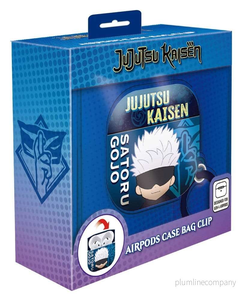 Jujutsu Kaisen 3D Foam AirPods-fodral Bag Clip Gojo Display (12) - Bild 2