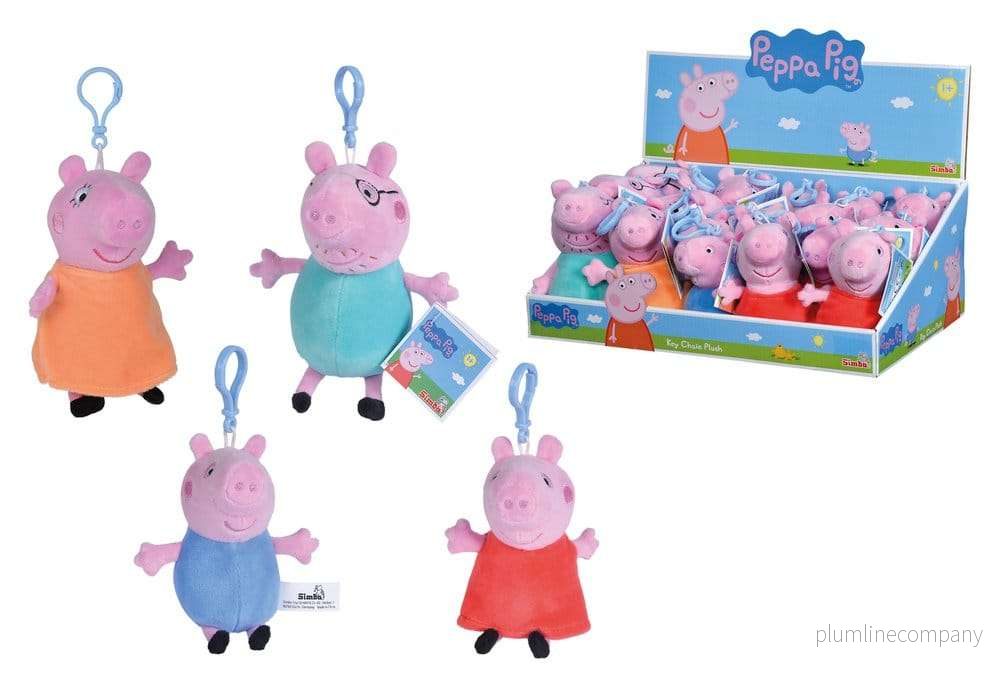 Peppa Pig Display med nyckelringar (18 st) - Bild 2
