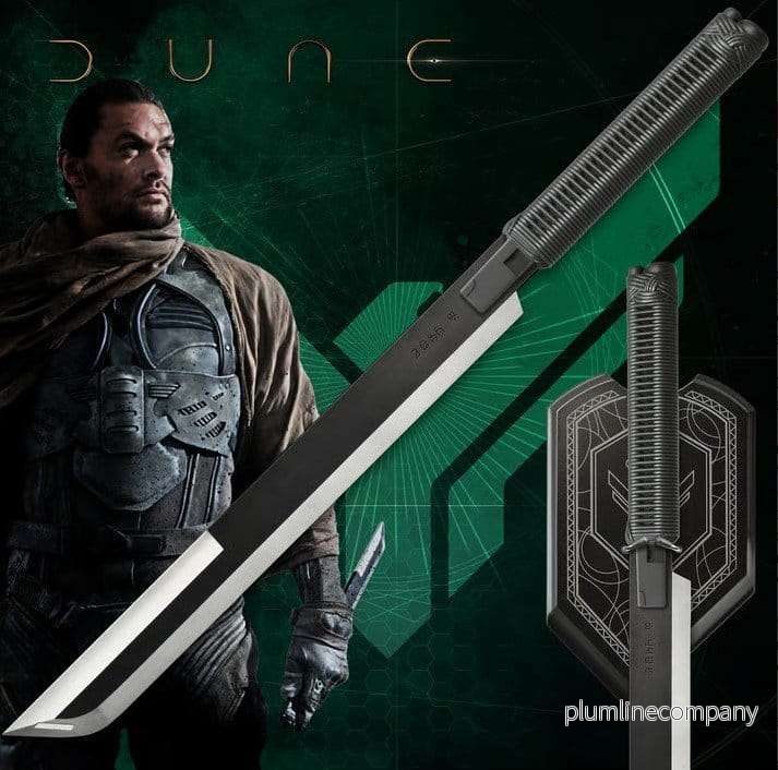 Dune Replica 1/1 Duncan Idaho Kortsvärd med Väggfäste 63 cm - Bild 3