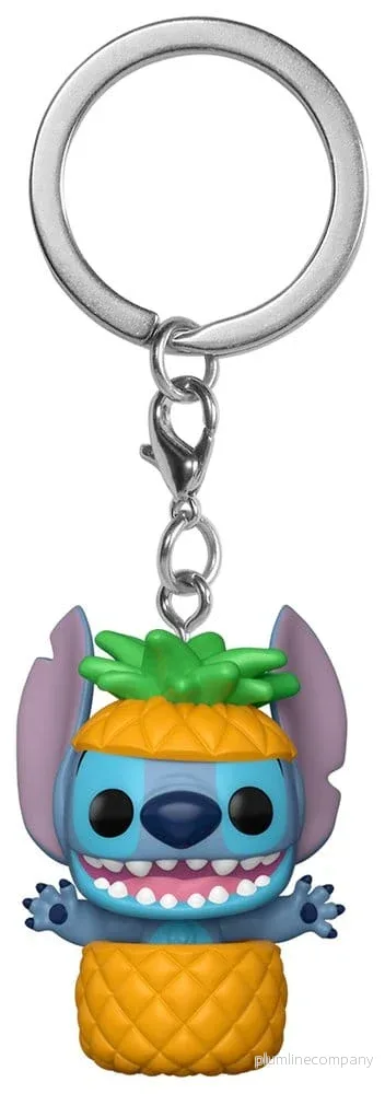 Lilo&Stitch POP! Vinyl Nyckelrings 4 cm Stitch i ananas Display (12) Lilo&Stitch POP! Vinyl Nyckelrings 4 cm Stitch i ananas Display (12)