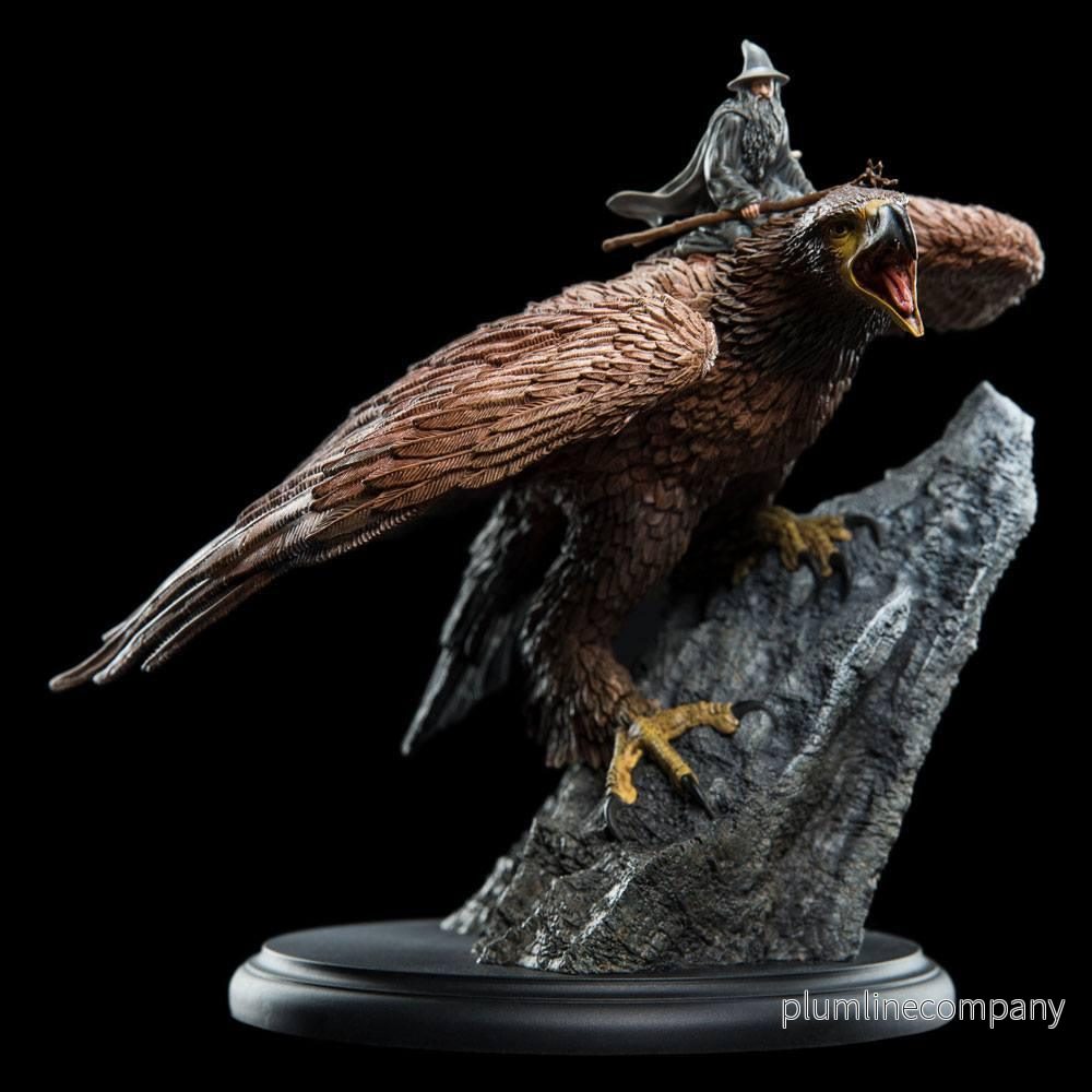 Lord of the Rings Staty Gandalf på Gwaihir 15 cm Lord of the Rings Staty Gandalf på Gwaihir 15 cm