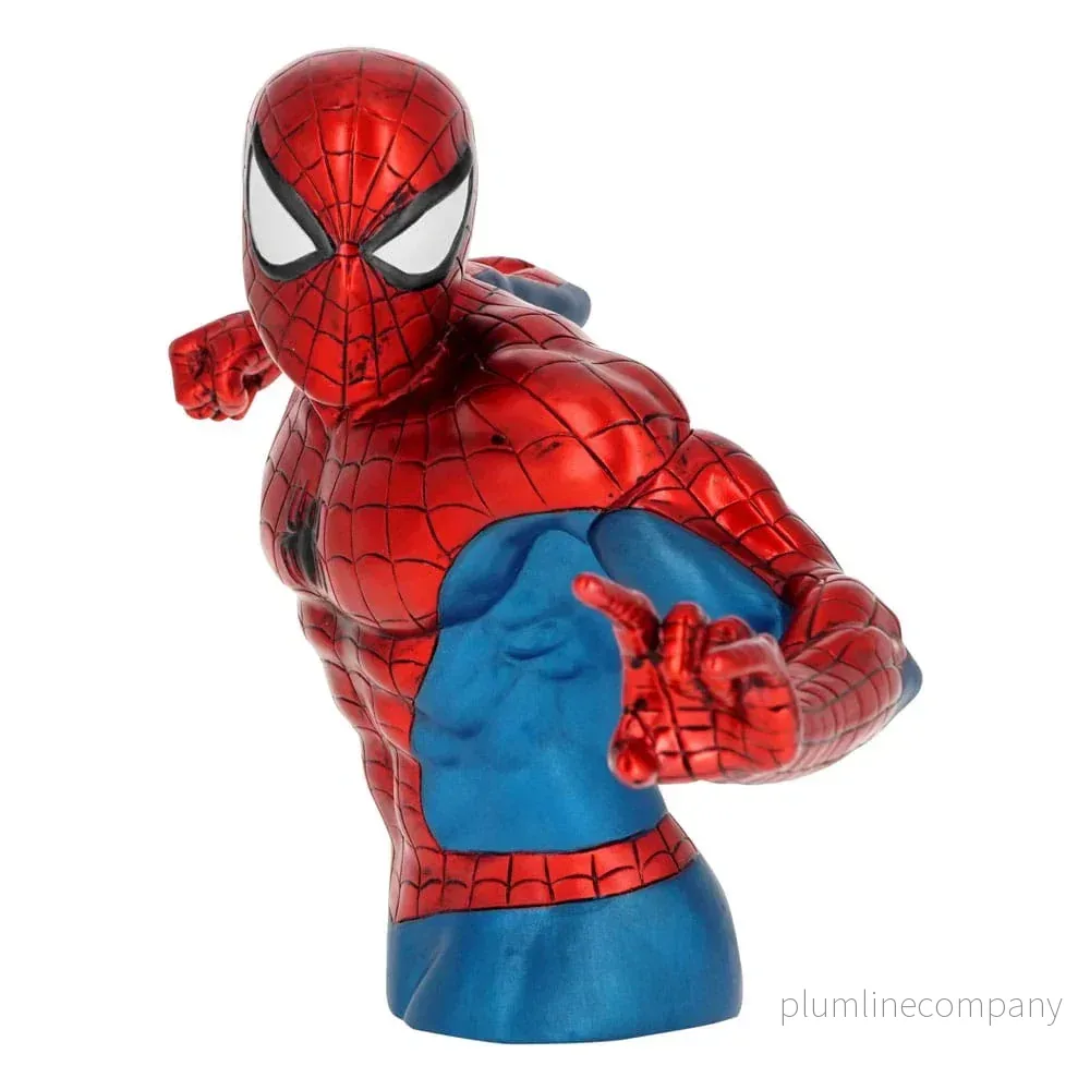 Marvel Figural Bank Spider-Man (Metallic Version) 20 cm - Bild 3
