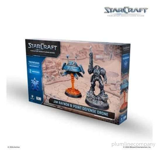 StarCraft TMG Hero Expansion Set Terran: Jim Raynor & Point Defense Drone