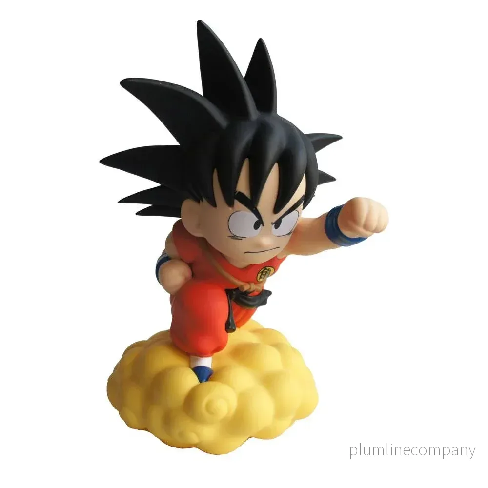 Dragon Ball Chibi Myntbank Son Goku på Flying Nimbus 22 cm - Bild 2