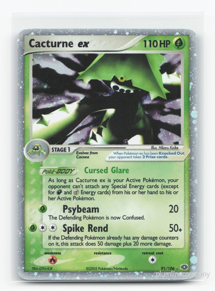 Cacturne ex 91/106 – Emerald Cacturne ex 91/106 – Emerald