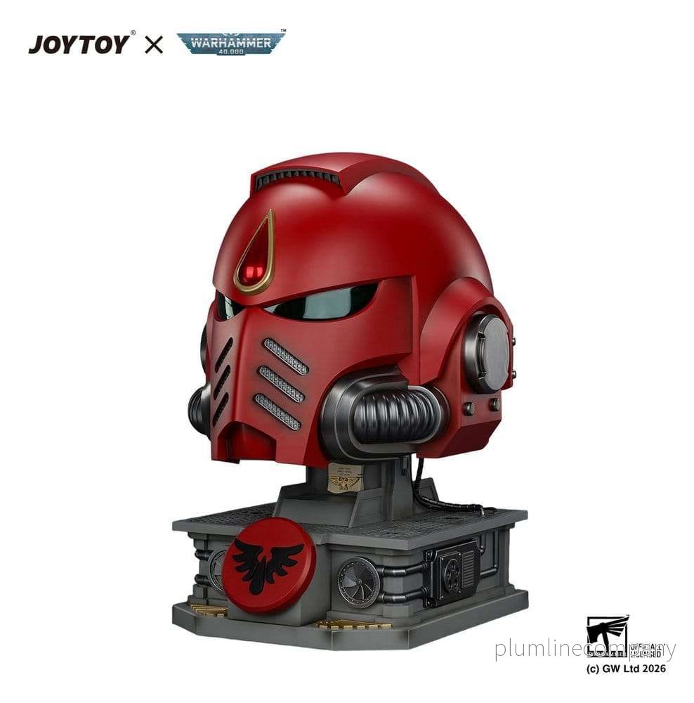 Warhammer Replica Blood Angels MkX-hjälm med displayställ 44 cm - Bild 3