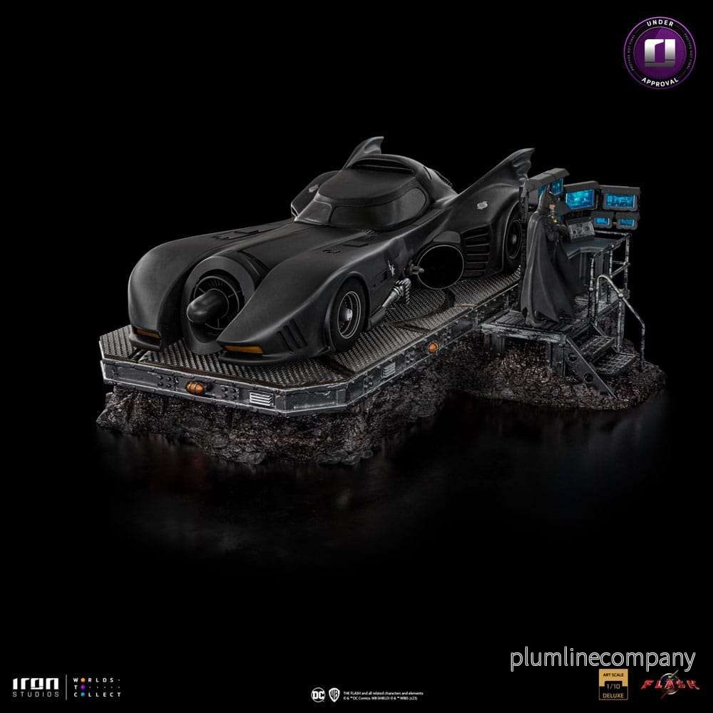 DC Comics Art Scale Deluxe-statyn 1/10 The Flash Movie Batmobile 31 cm